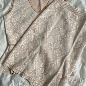 BCBG MAX AZRIA Pavel Stretchy Skirt (Part of Two-Piece Set) Size Small Tan